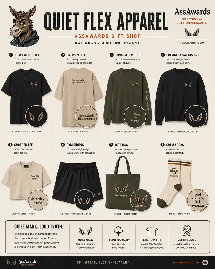 Quiet Flex Apparel poster